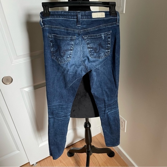 Adriano Goldschmied Blue 8 Years Whistler Super Skinny Legging Distress Jean 24 - Picture 5 of 12